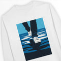 Walk On Water (10th Edition, White) – Unisex Christian Sweatshirt designed by 3rd Day Christian Clothing.