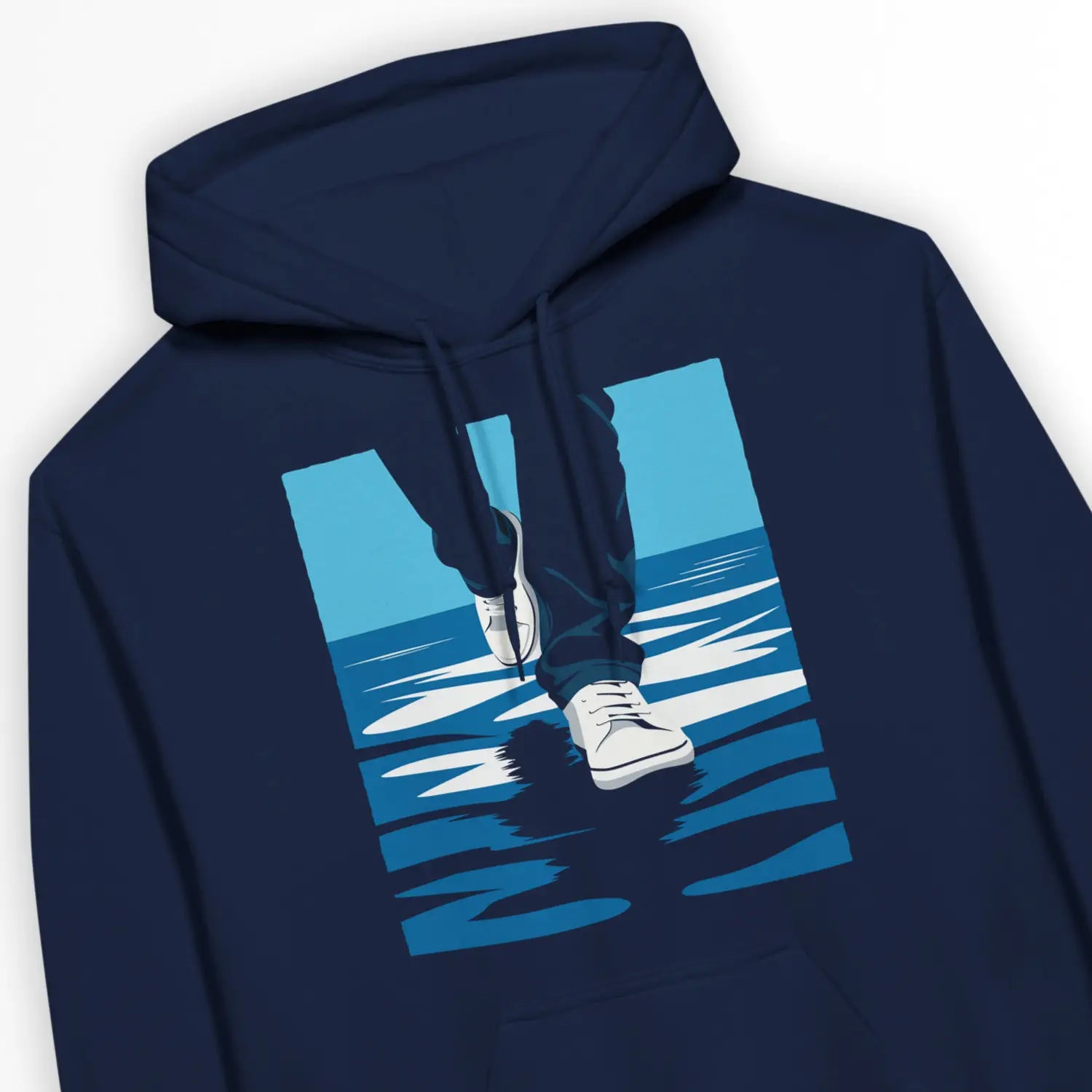 Walk On Water (10th Edition) – Unisex Christian Hoodie designed by 3rd Day Christian Clothing.