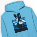 Walk On Water (10th Edition, Sky) – Unisex Christian Hoodie designed by 3rd Day Christian Clothing.