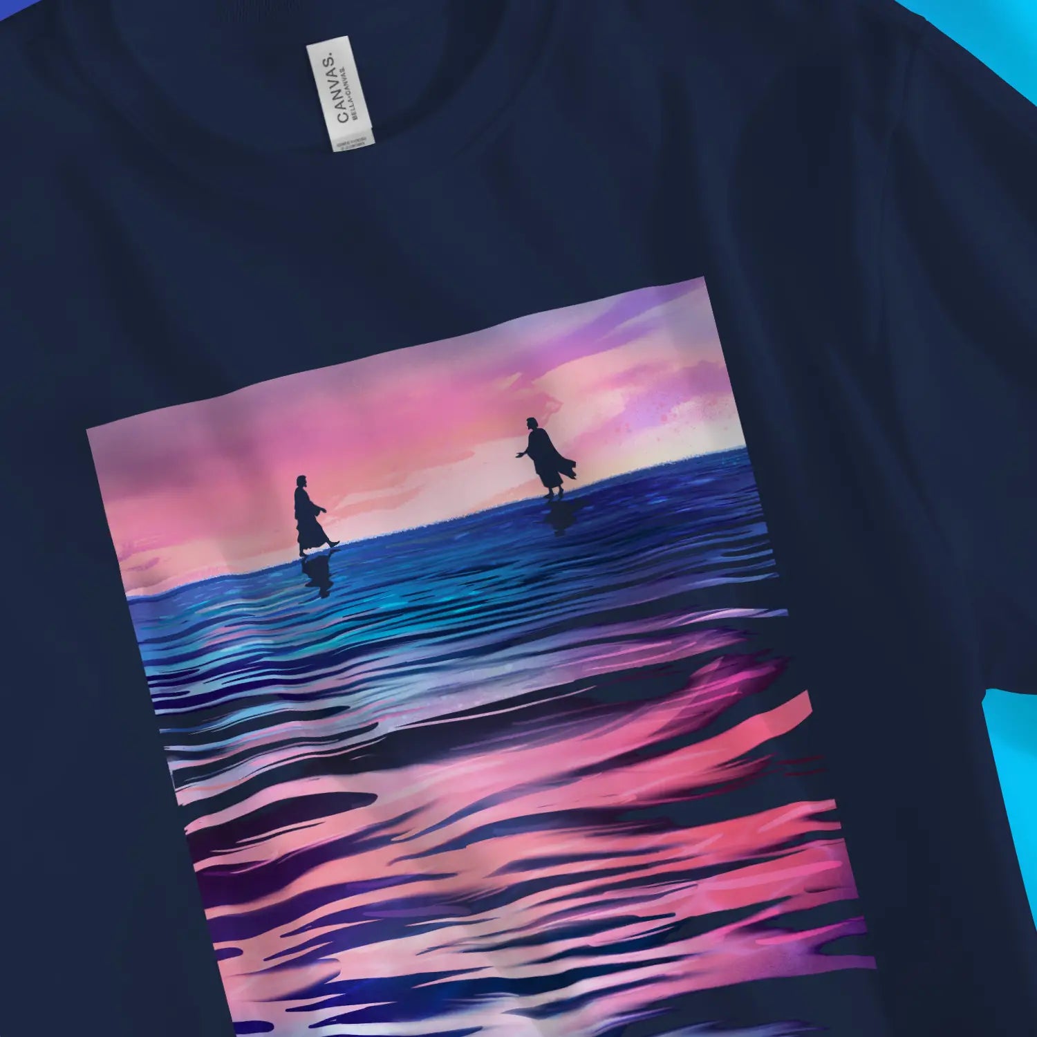 Walk On Water 2.0 – Unisex Christian T-Shirt designed by 3rd Day Christian Clothing.