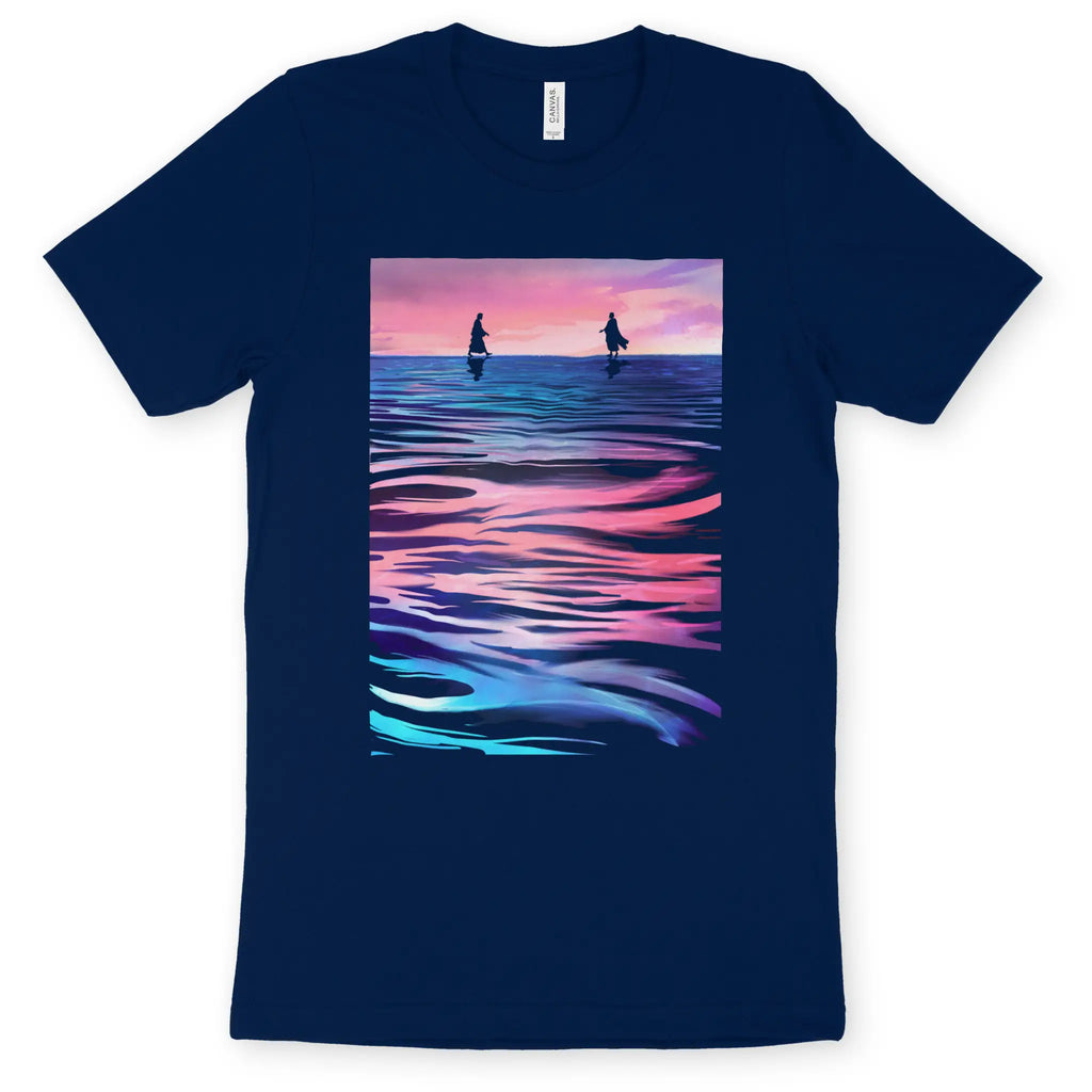 Walk On Water 2.0 – Unisex Christian T-Shirt designed by 3rd Day Christian Clothing.