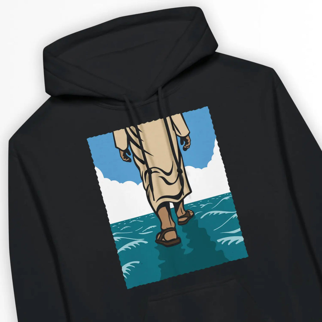 Walk On Water (5th Edition) – Unisex Christian Hoodie designed by 3rd Day Christian Clothing.