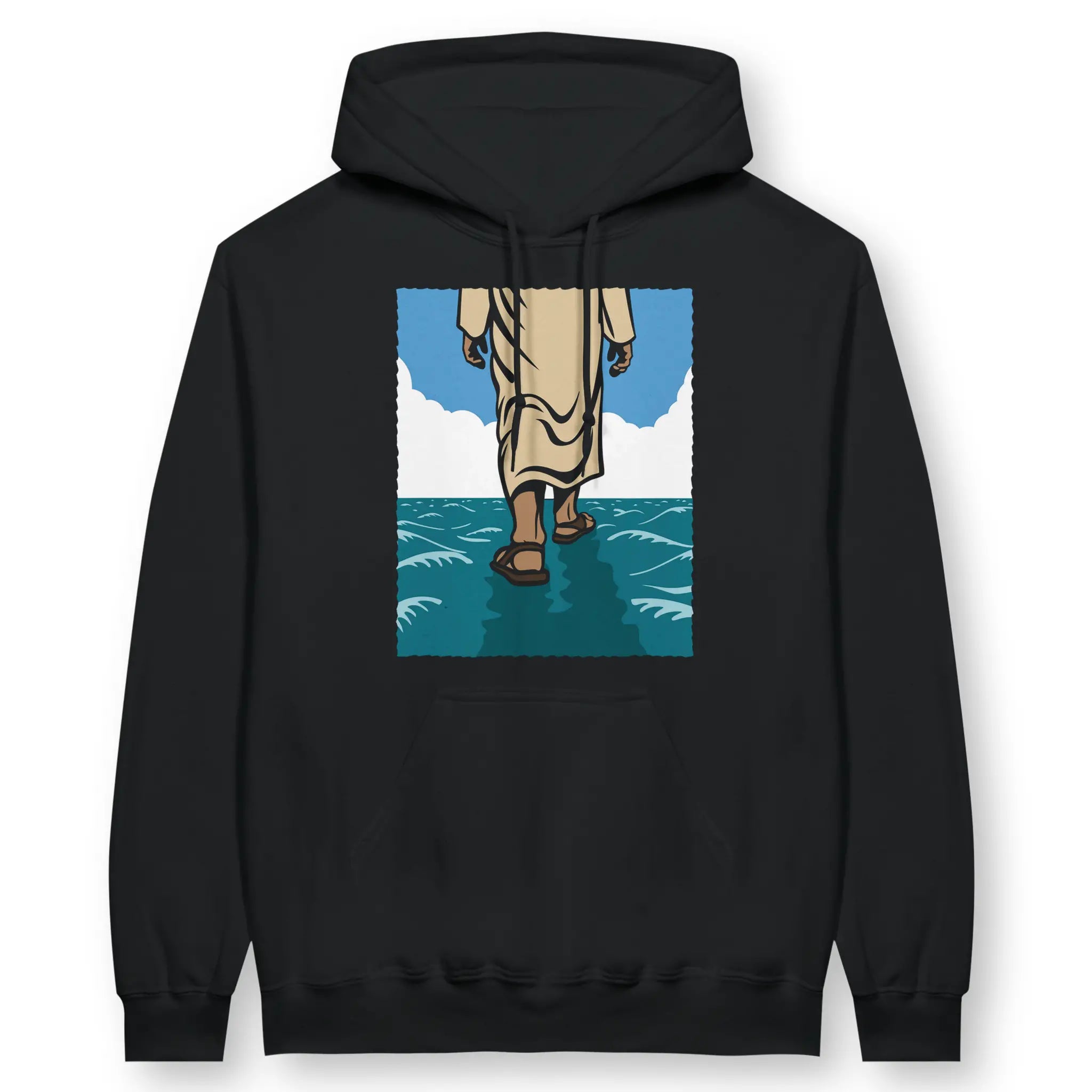 Walk On Water (5th Edition) – Unisex Christian Hoodie designed by 3rd Day Christian Clothing.