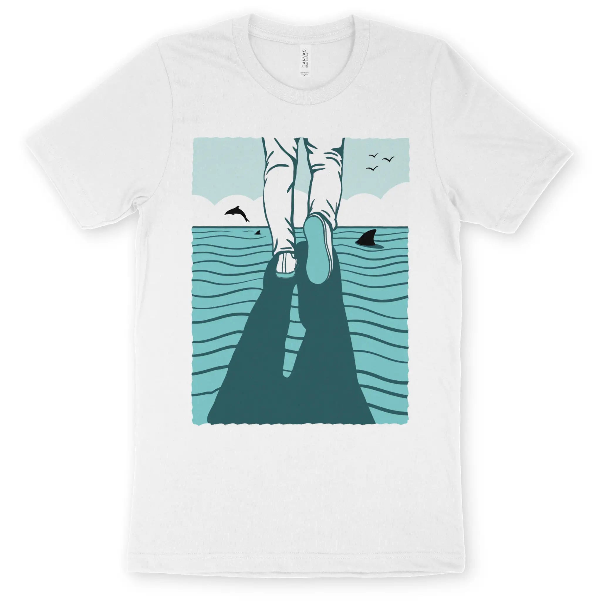 Walk On Water (6th Edition, White) – Unisex Christian T-Shirt