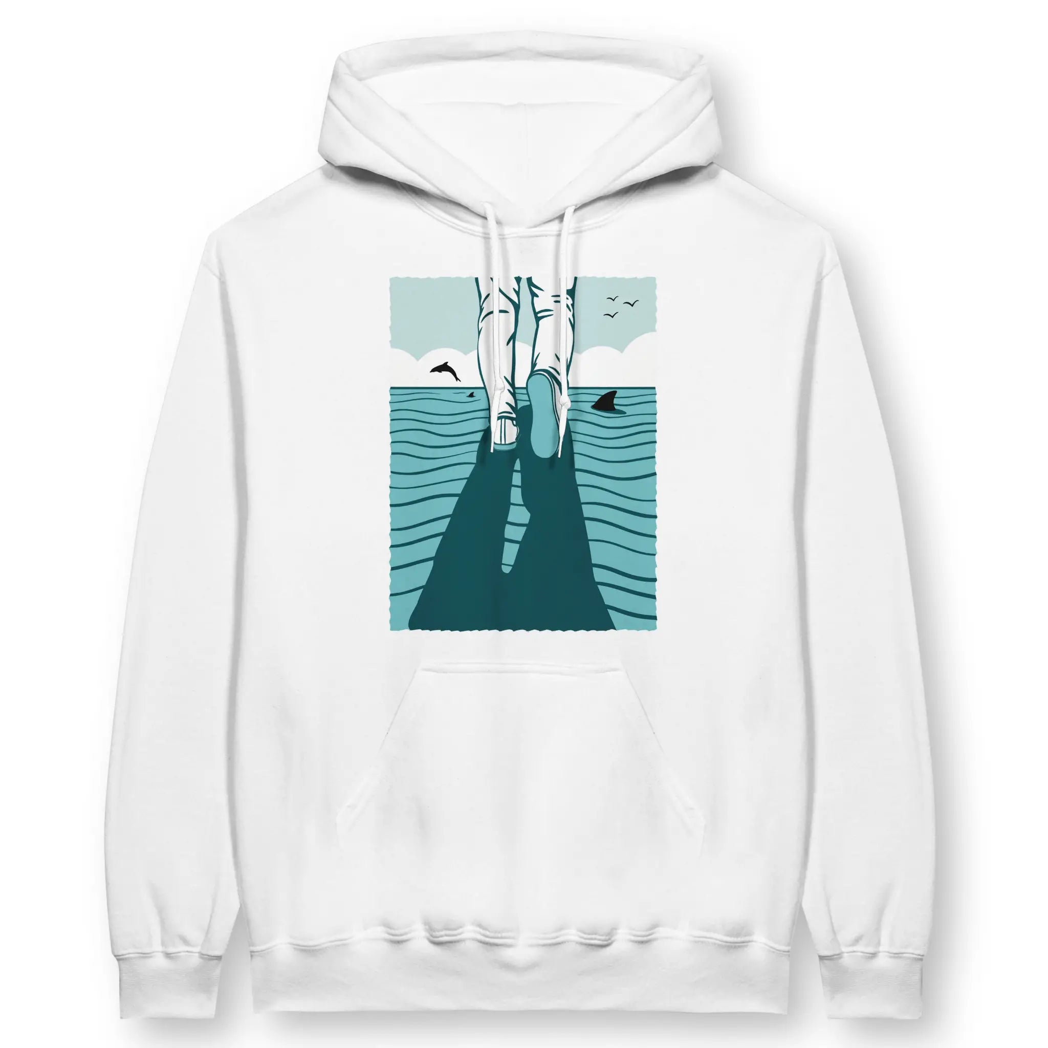 Walk On Water (6th Edition, White) – Unisex Christian Hoodie
