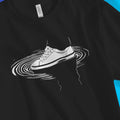 Walk On Water (Sketch) – Unisex Christian T-Shirt designed by 3rd Day Christian Clothing.