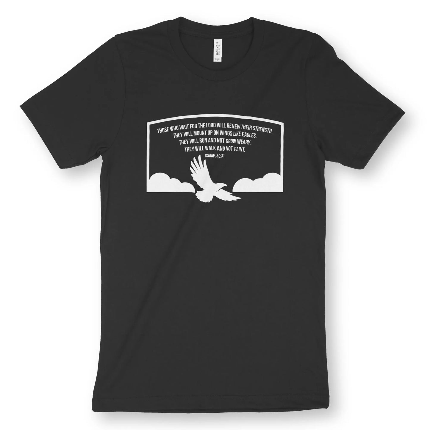 Wings Like Eagles | Premium Unisex Christian T-shirt