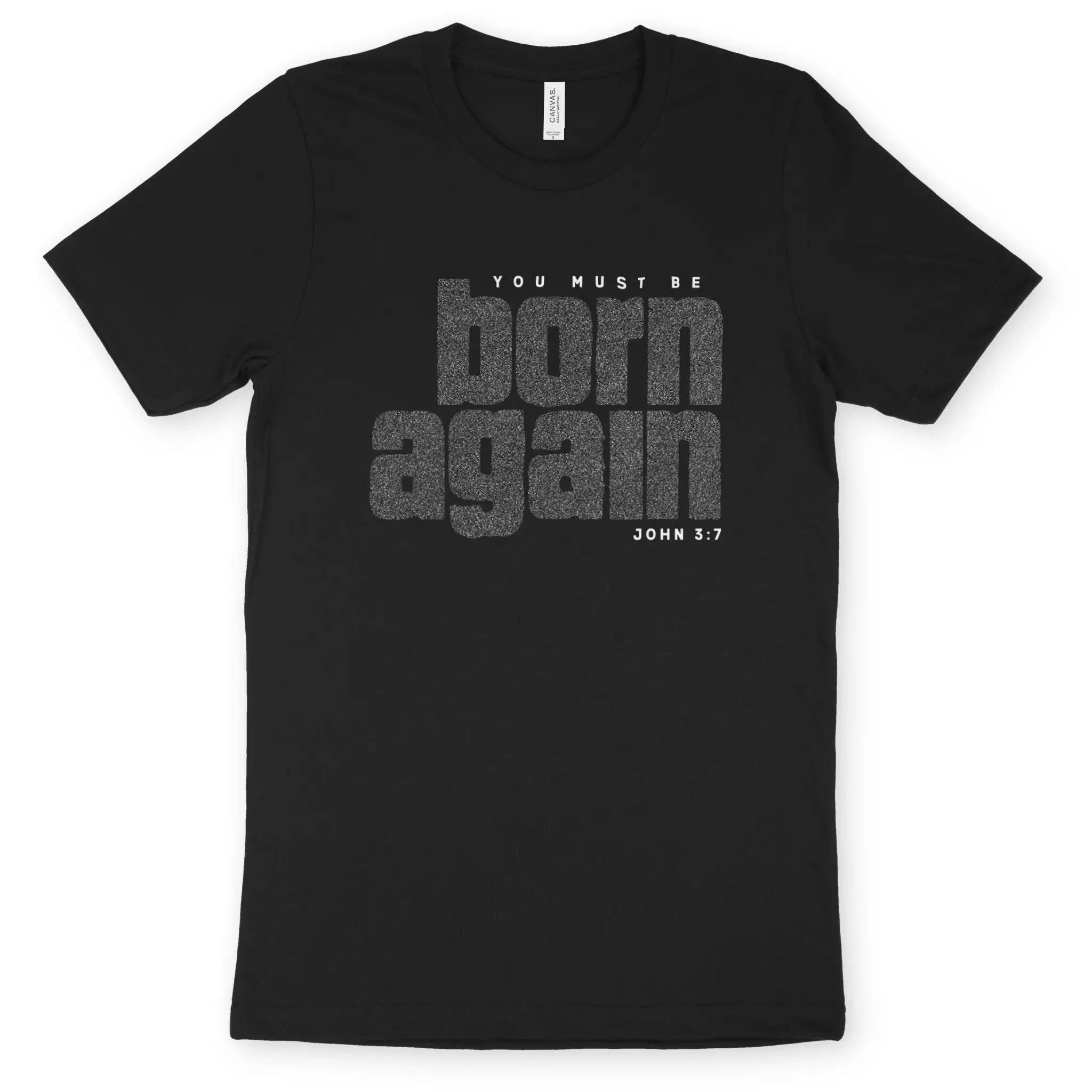 you must be born again (2nd Edition) – Unisex Christian T-Shirt designed by 3rd Day Christian Clothing.